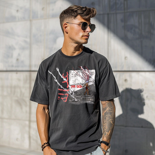 JUSTICE FOR GAZA - OVERSIZED TEE