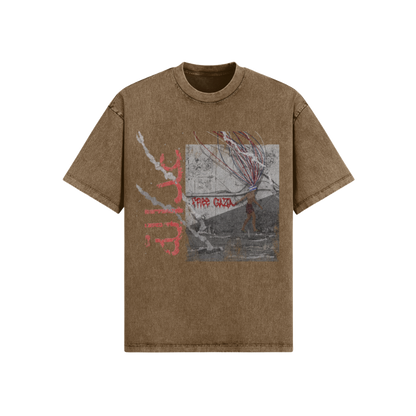 JUSTICE FOR GAZA - OVERSIZED TEE