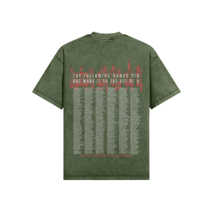 JUSTICE FOR GAZA - OVERSIZED TEE